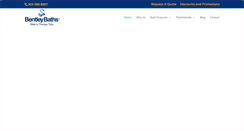 Desktop Screenshot of bentleybaths.com